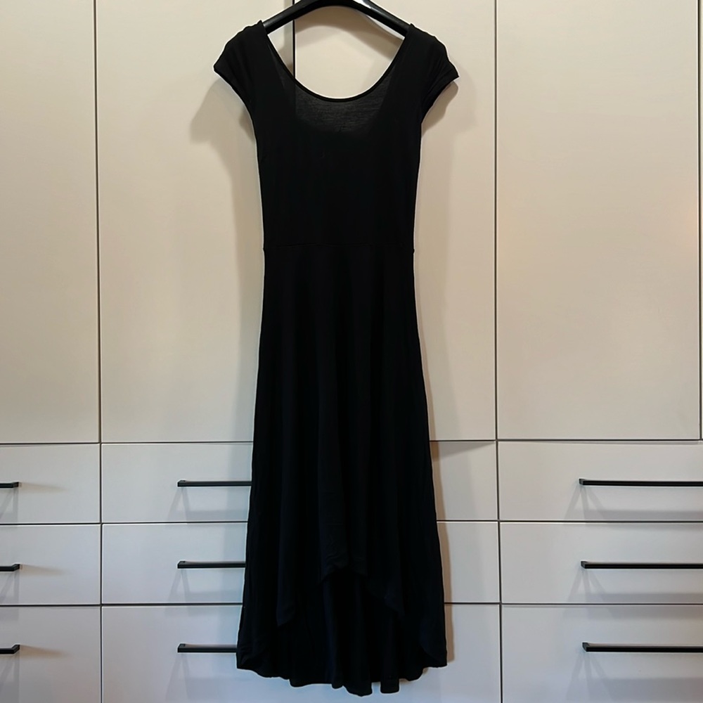 Gap black high-low dress size XS